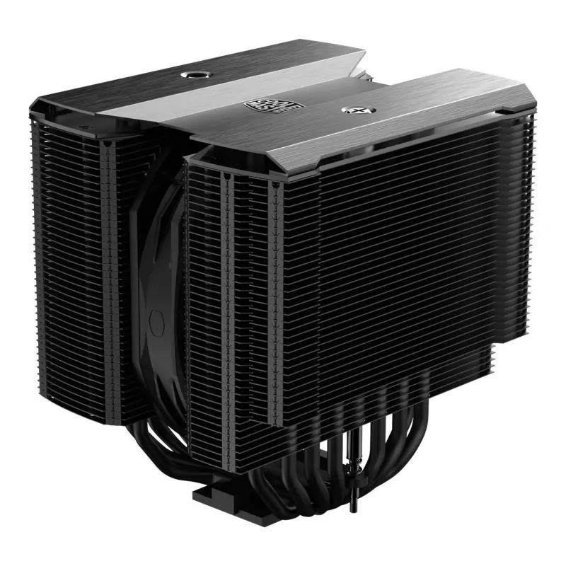 Cooler Master MasterAir MA824 Stealth Disipador de aire para procesador 120/135 mm Negro