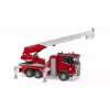 Vehículo de bomberos BRUDER Scania Super 560R Rojo Blanco Plástico 3+