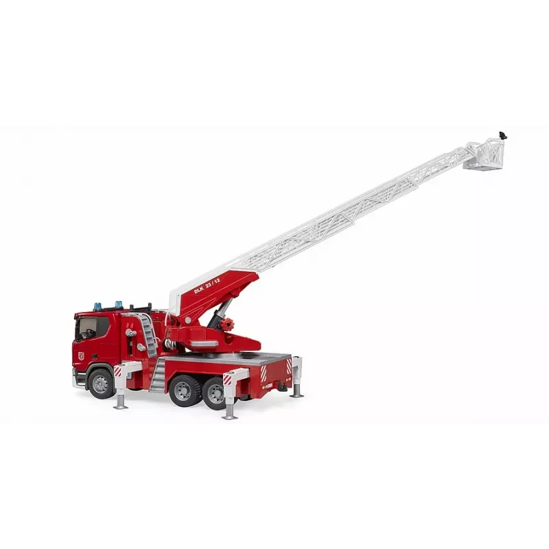 Vehículo de bomberos BRUDER Scania Super 560R Rojo Blanco Plástico 3+