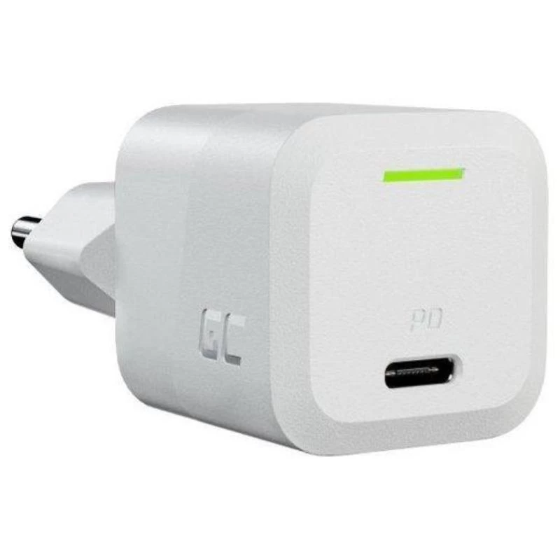 Cargador móvil Green Cell CHARGC06W universal blanco cargador rápido AC