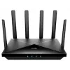 Router WiFi de sobremesa Cudy P5 — Wi‑Fi 6 de doble banda, 5G Sub6, Dual NanoSIM, Gigabit Ethernet, 6 antenas extraíbles, 256 MB RAM