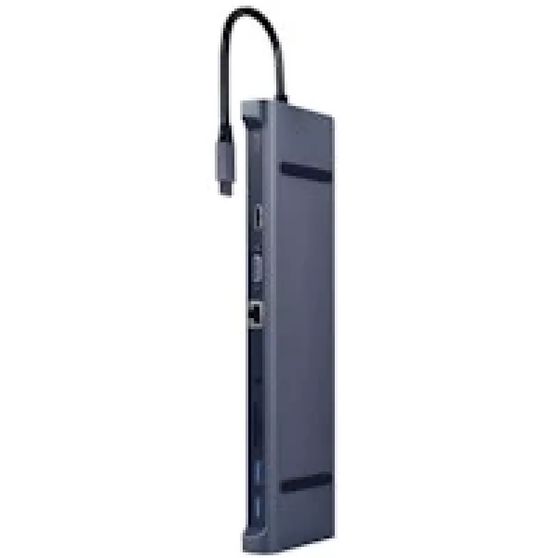 Gembird a-CM-COMBO10-01 dock para portátil/replicador de puertos USB con cable...