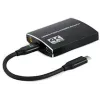 Gembird A-CM-HDMIF2-01 adaptador USB-C a doble HDMI, 4K 60Hz, negro