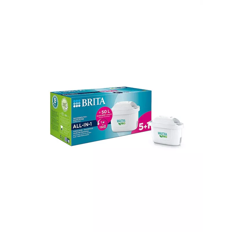 Filtro de agua de mesa BRITA Maxtra Pro cartucho filtrante pack 5+1