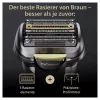Braun Series 9 Pro+ 9565cc Afeitadora en húmedo y en seco Afeitadora de láminas Recortadora Metallic