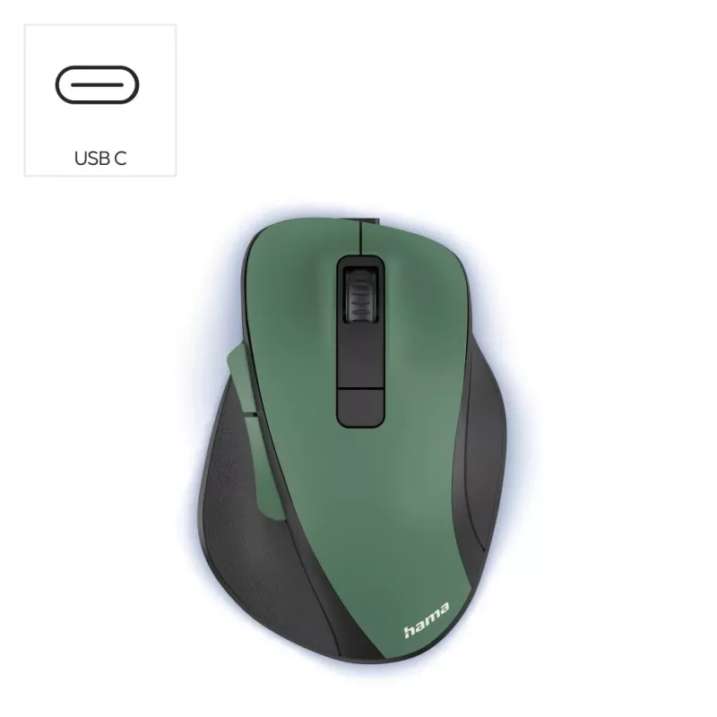 Ratón Hama MW-500 recargable oficina para diestros RF inalámbrico óptico 1600 DPI