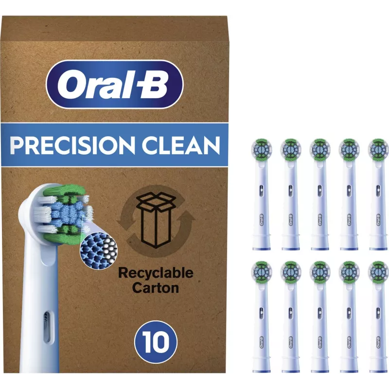 Cabezales de cepillo de repuesto BRAUN Oral‑B Pro Precision Clean, pack de 10
