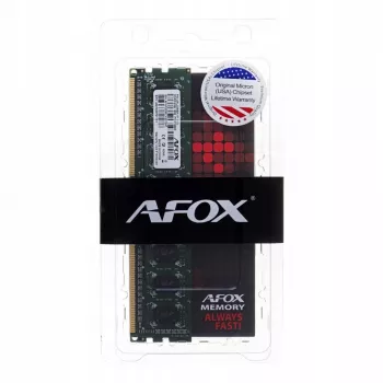 AFOX DDR3 8G 1600 UDIMM módulo de memoria 8 GB 1600 MHz LV 1,35V (AFLD38BK1L) - 8 GB - DDR3