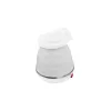 Hervidor eléctrico ESPERANZA EKK023 — 0,5 l, 750 W, blanco, acero inoxidable y plástico