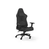 CORSAIR - Silla gaming TC100 RELAXED (Tejido – Gris/Negro)