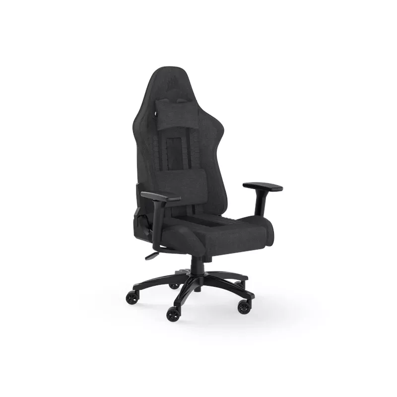 CORSAIR - Silla gaming TC100 RELAXED (Tejido – Gris/Negro)