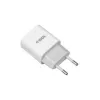 Cargador de interior AC IBOX C-35 universal blanco — 5 V máx., 0,3 A entrada, 1 A salida USB