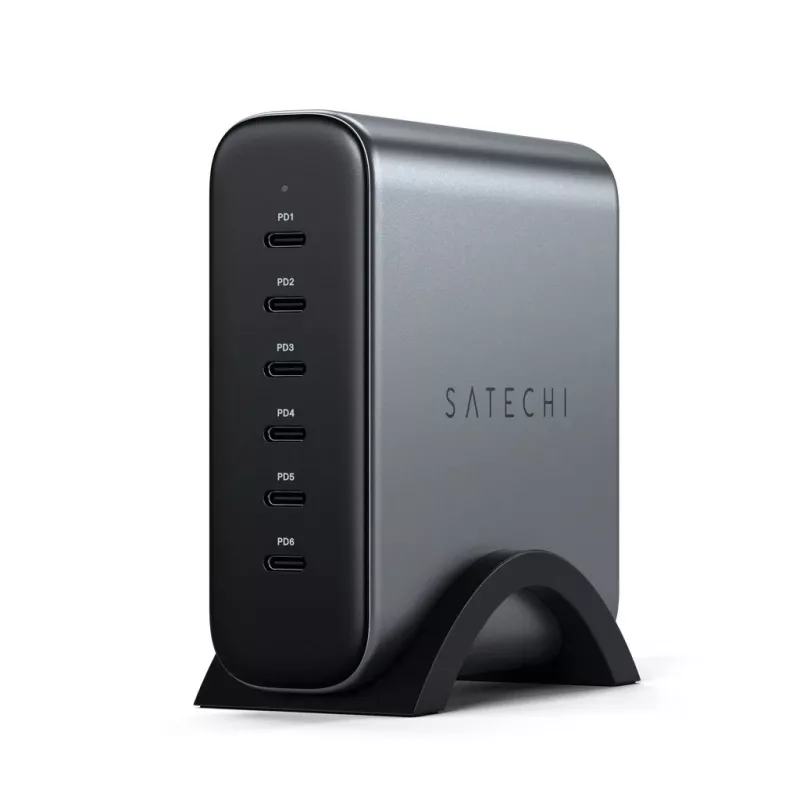 Cargador de interior Satechi ST-C200GM-EU Universal Gris 6 puertos USB Type-C