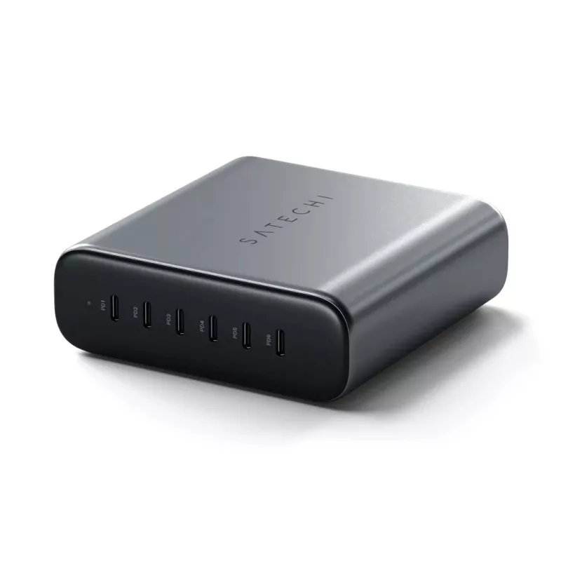 Cargador de interior Satechi ST-C200GM-EU Universal Gris 6 puertos USB Type-C