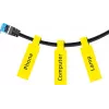 NIIMBOT RXL12.5109-65Y etiquetas térmicas 12,5 x 109 mm, 65 etiquetas por rollo, amarillas, para D11/D110