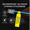 NIIMBOT RXL12.5109-65Y etiquetas térmicas 12,5 x 109 mm, 65 etiquetas por rollo, amarillas, para D11/D110