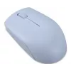 Ratón inalámbrico ambidiestro Lenovo GY51L15679 — Frostblau, RF 2,4 GHz, 1000 DPI, 3 botones, pila AA