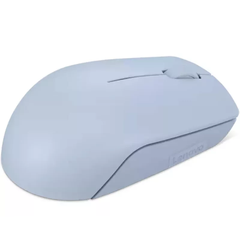 Ratón inalámbrico ambidiestro Lenovo GY51L15679 — Frostblau, RF 2,4 GHz, 1000 DPI, 3 botones, pila AA