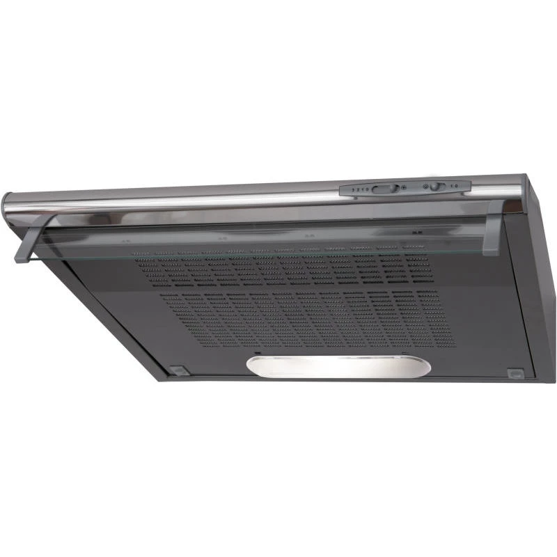 Campana extractora tradicional Amica OSC6112I, capacidad de aspiración 184 m³/h, 1 motor, 60 cm, acero inoxidable