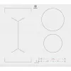 Placa de inducción empotrable Electrolux LIV63431BW blanca, 59 cm, 4 zonas