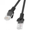 Lanberg PCU5-20CC-0025-BK Cable de red Cat.5e UTP, 0,25 m, Negro, pack de 10