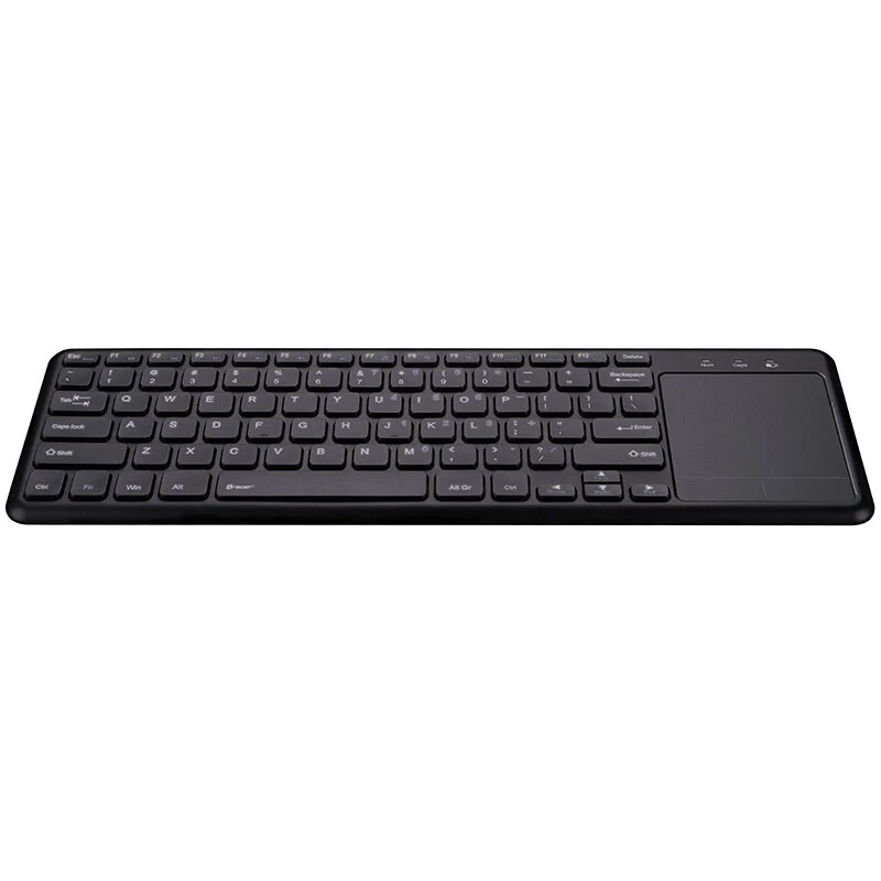 Teclado inalámbrico RF TRACER TRAKLA46367 — tamaño completo, membrana, touchpad, 2,4 GHz, negro