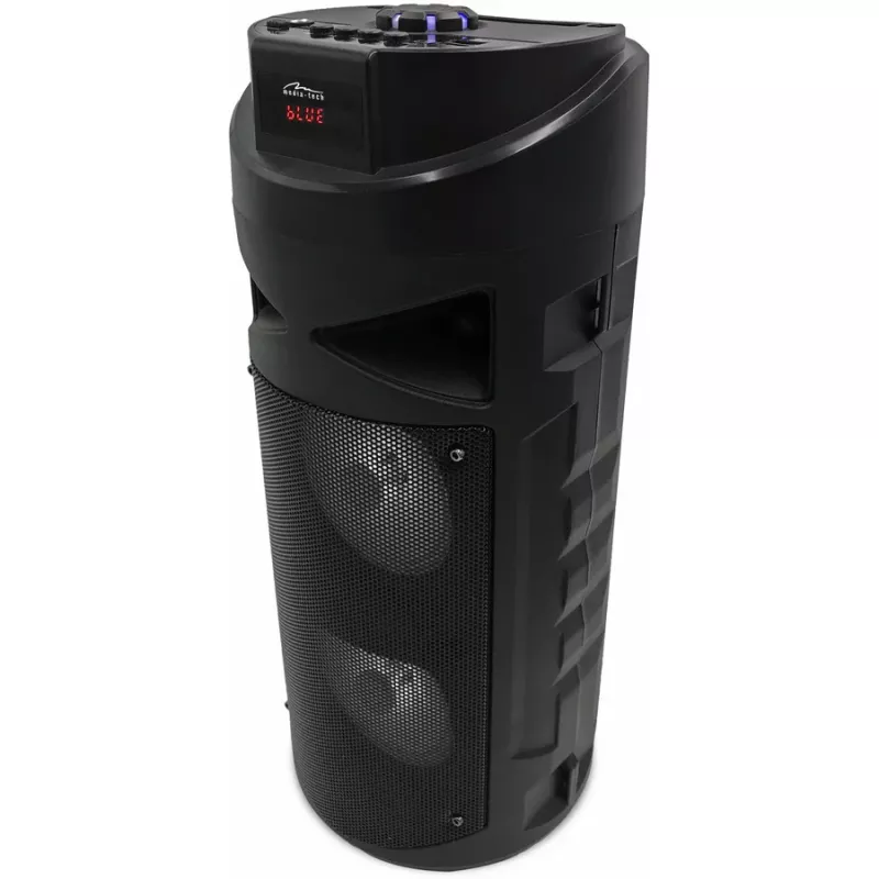 Media-tech Partybox Keg Bt - altavoz estéreo Bluetooth compacto con radio FM, reproductor MP3 MT3165