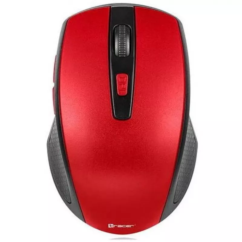 Ratón óptico inalámbrico para diestros TRACER TRAMYS46750 — 1600 DPI, RF 2,4 GHz, receptor nano USB, 6 botones, pila AA
