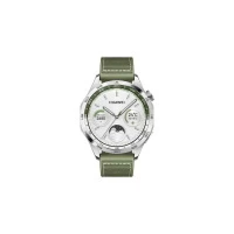 Reloj inteligente HUAWEI WATCH GT 4 46 mm, 1,43" AMOLED, GPS, hasta 14 días de batería, Android e iOS, acero inoxidable, verde