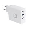 Cargador DICOTA D31983 para dispositivos móviles y portátiles, blanco, carga rápida por CA, inductivo