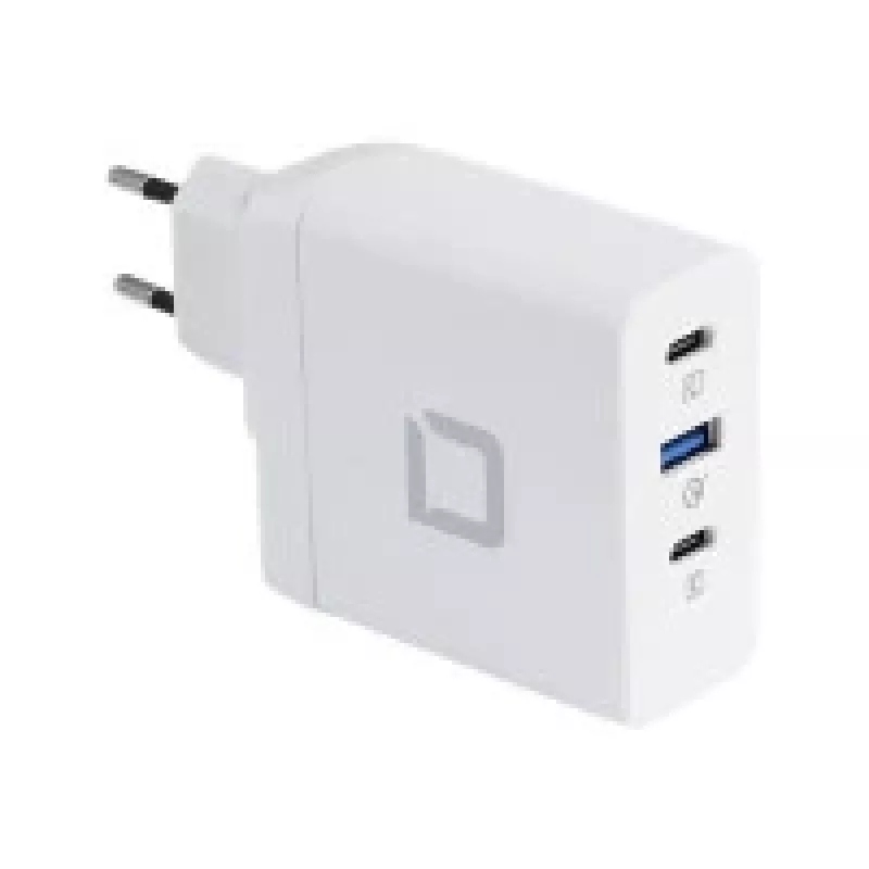 Cargador DICOTA D31983 para dispositivos móviles y portátiles, blanco, carga rápida por CA, inductivo