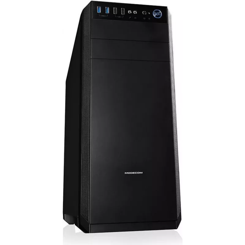 Caja de ordenador Modecom Oberon Pro semitorre negra
