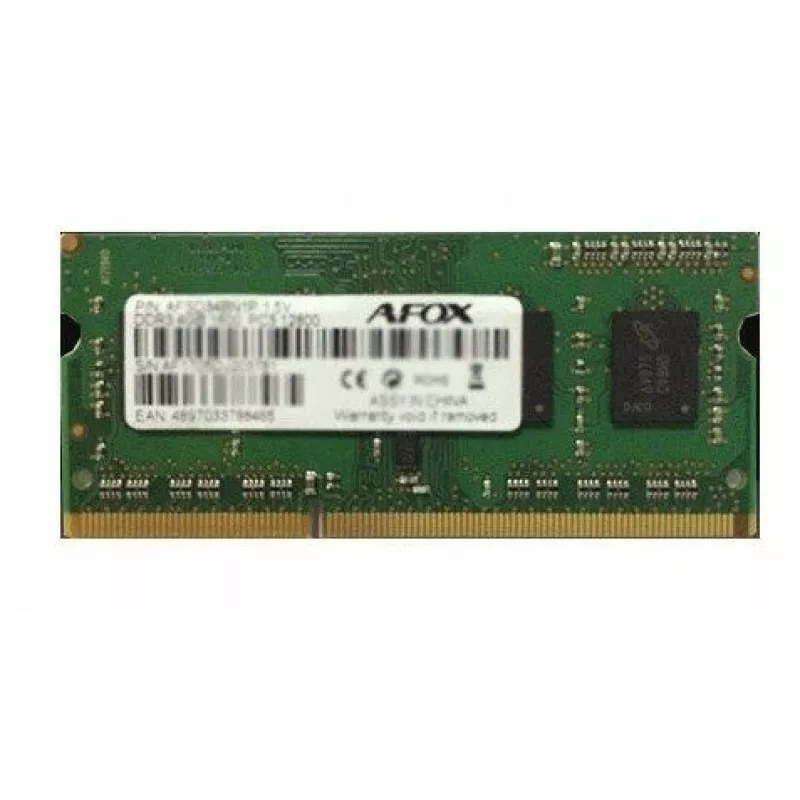 AFOX AFSD38AK1P módulo de memoria SO-DIMM DDR3-1333 de 8 GB