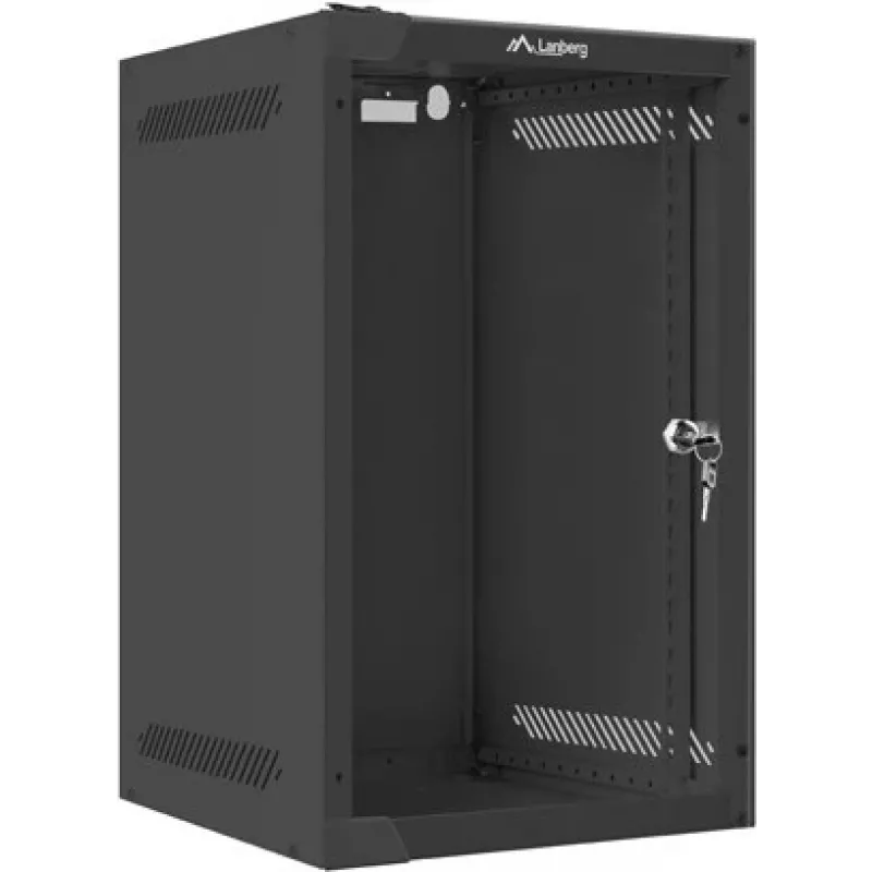 Rack de pared LANBERG WF10-2309-10B 9U, 469×280×310 mm, profundidad 10