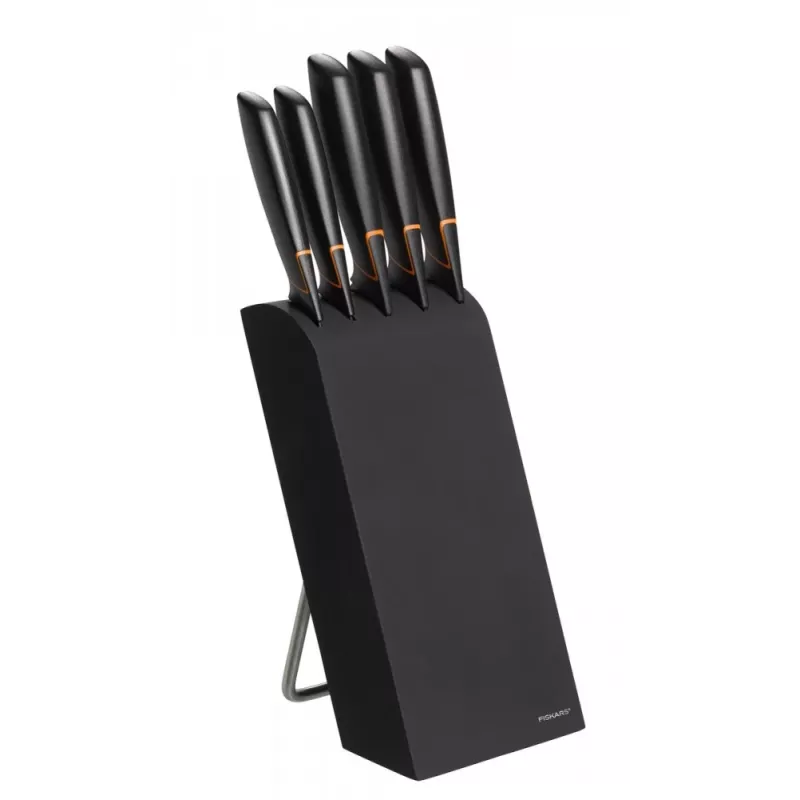 Fiskars 978791 - acero inoxidable - negro - negro naranja