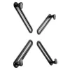 Maclean MC-899 Adaptador de pantalla no VESA 13-27 75x75 100x100 máx. 8 kg adaptador para pantallas sin montaje VESA estándar LED LCD OLED