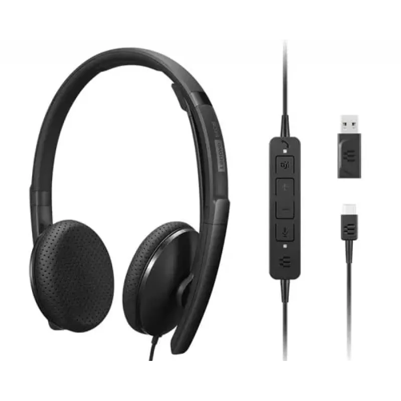 Lenovo 4XD1M45626 Auriculares/Headset con cable diadema USB Type-C negro