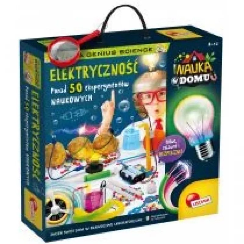 Kit de electrónica educativo Liscianigiochi Set I'm A Genius Electricity (modelo 304-pl97524)