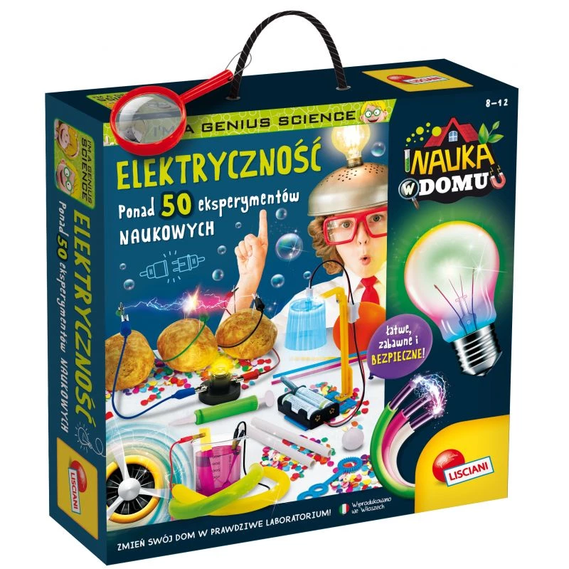 Kit de electrónica educativo Liscianigiochi Set I'm A Genius Electricity (modelo 304-pl97524)
