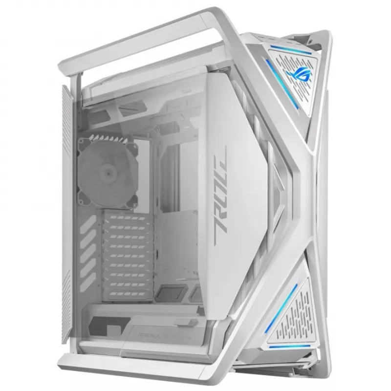 ASUS ROG GR701 Hyperion White, PC, Blanco, ATX, EATX, micro ATX, Mini-ITX, Aluminio, Multi, Frontal