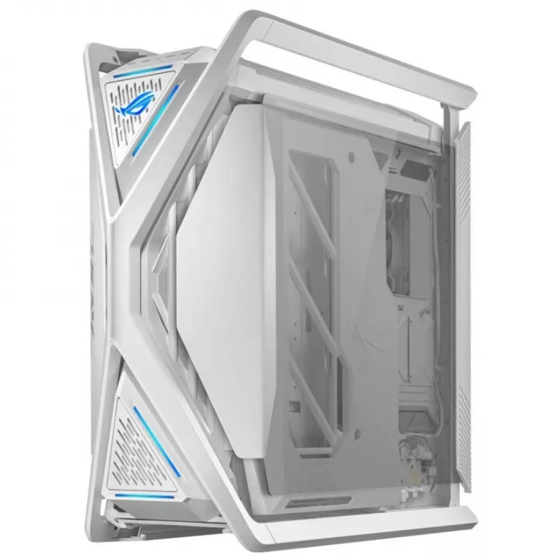ASUS ROG GR701 Hyperion White, PC, Blanco, ATX, EATX, micro ATX, Mini-ITX, Aluminio, Multi, Frontal