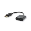 Savio CL-55 adaptador de cable de vídeo 0.2 m DisplayPort HDMI Type A (estándar) negro