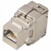 Alantec MKB-S6-1 conector keystone RJ45, STP Cat6, sin herramientas, plata