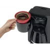 Cafetera de filtro Bosch TKA2M113, depósito de agua de 1,25 l, 15 tazas, negro