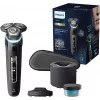 Afeitadora Philips SHAVER Series 9000 S9976/55 para hombre rotativa con recortadora negra