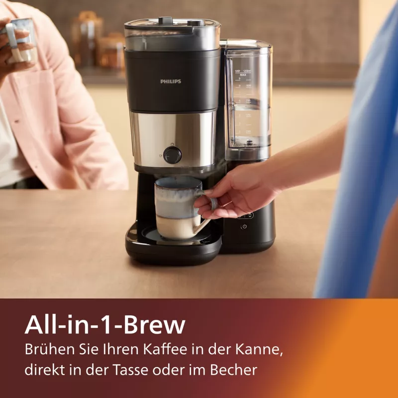 Cafetera de filtro semiautomática Philips HD7900 1,25 L