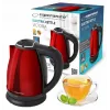 Hervidor de agua ESPERANZA EKK113R 1,8 L 1800 W Acero inoxidable con apagado automático y protección contra funcionamiento en seco