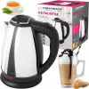 Hervidor de agua Esperanza EKK104S 1,8 L 2200 W Plata