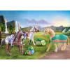 Playmobil 71356 Horses of Waterfall – Tres caballos con silla de montar