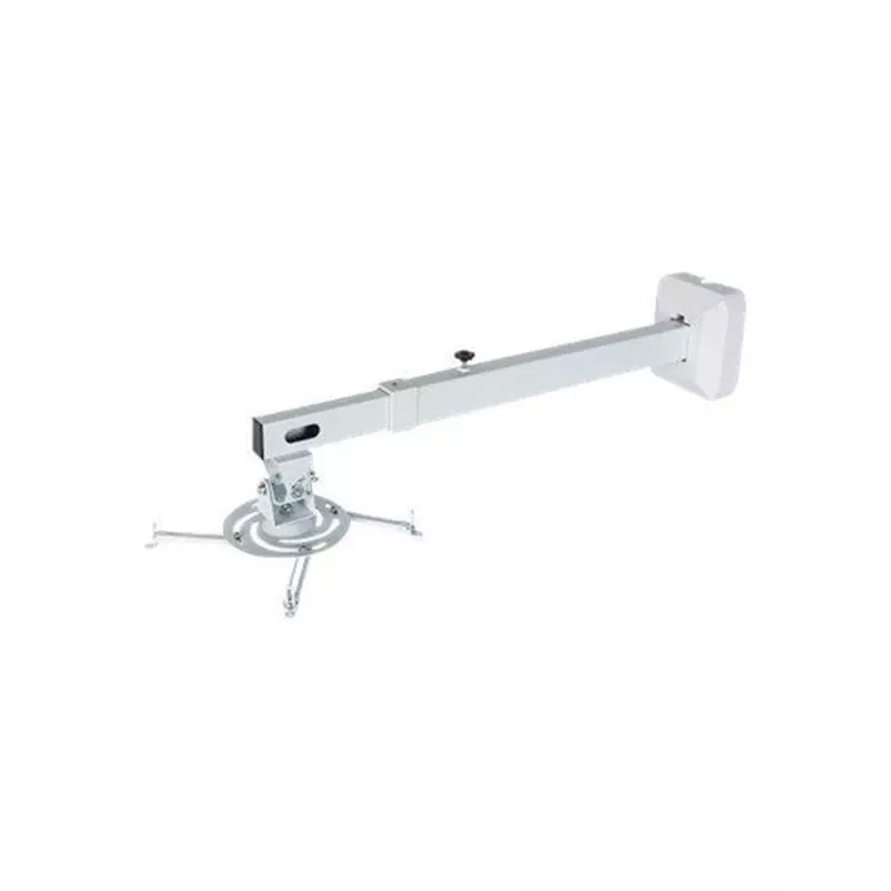 Soporte de pared AVTEK WallMount Next 1200 — acero, blanco, telescópico, giro 360°, inclinable ±42°, carga máx. 20 kg